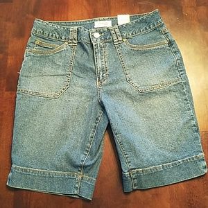St John's Bay stretch size 12 blue shorts
